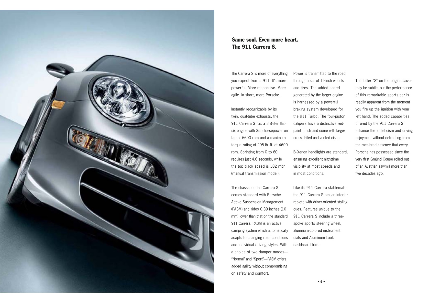 2007 Porsche Porsche 911 Brochure Page 5